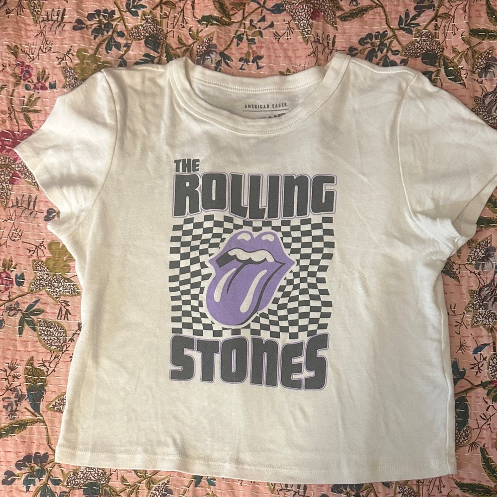 American Eagle Outfitters AE Band Tee Rolling Stones